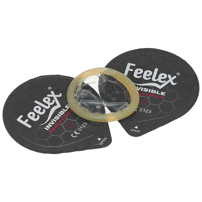 Bao cao su Feelex Invisible hương dâu, siêu mỏng 52mm hộp 3 cái - 8